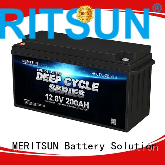 MERITSUN long cycle life lifepo4 battery 48v customized for building 1