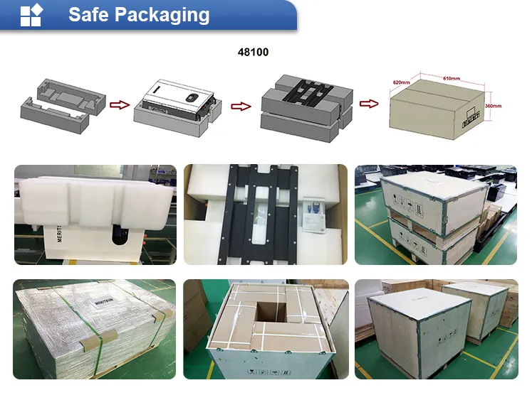 MERITSUN home battery system factory direct supply for energy storage 7