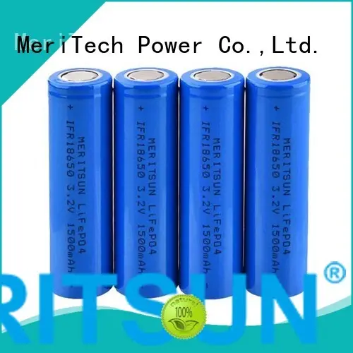 MERITSUN high energy density 18650 lithium ion cells manufacturer for power bank 1