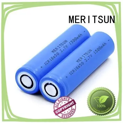 MERITSUN long-run cost li ion battery cell manufacturer for flashlight 1