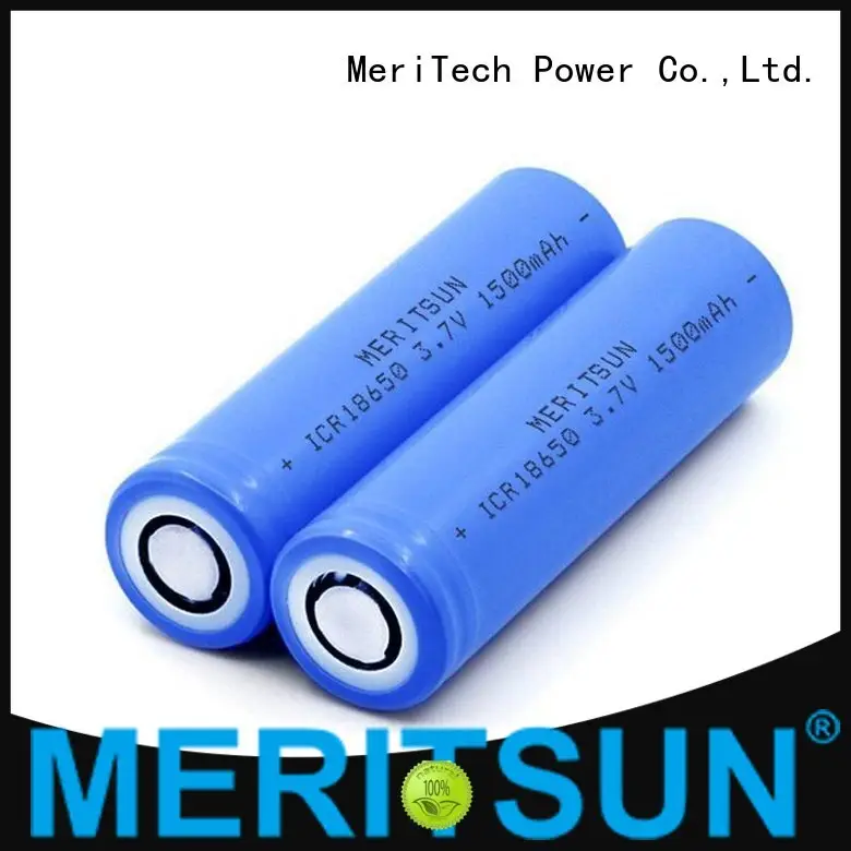 MERITSUN long-run cost 18650 battery cell manufacturer for power bank 1