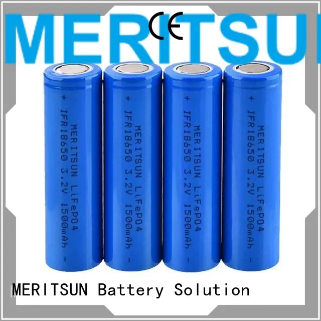 MERITSUN 3.7 volt lithium ion battery factory direct supply for flashlight 1