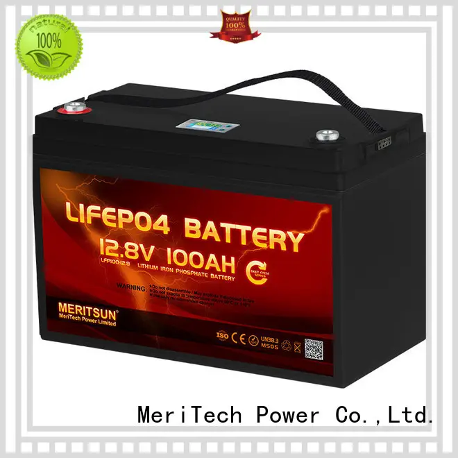 MERITSUN stable lifepo4 battery 12v 200ah manufacturer for home use 1