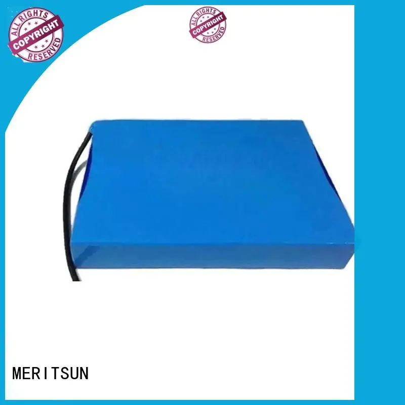 MERITSUN solar street light lithium battery customized for garden 1