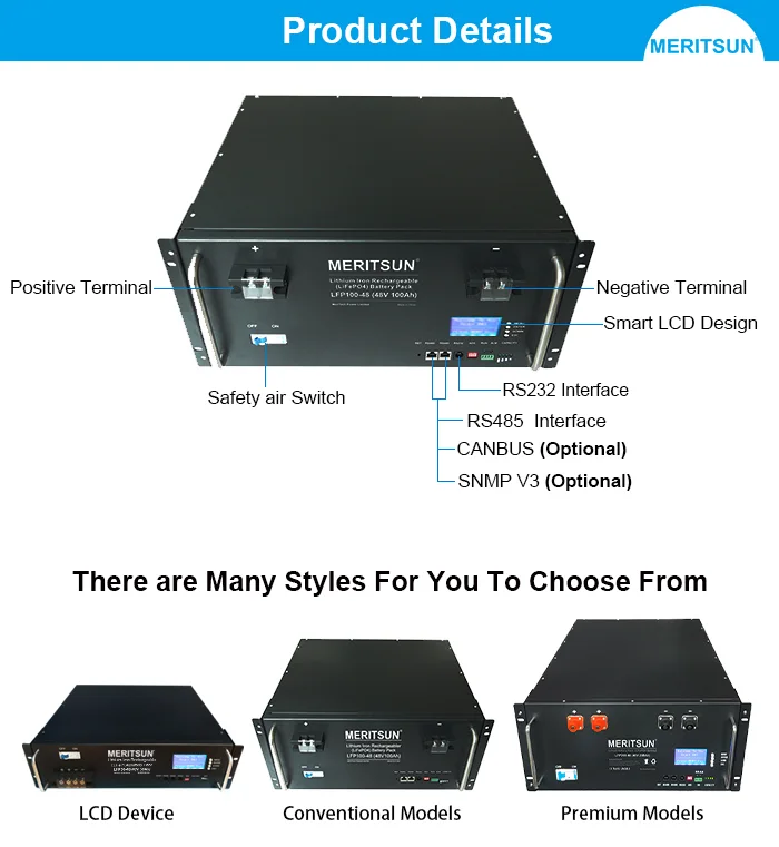 MERITSUN ess energy storage system factory direct supply for commercial 3