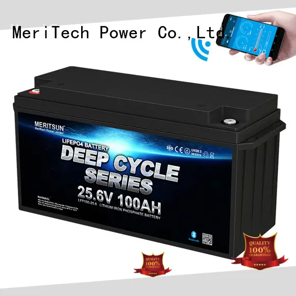 MERITSUN wholesale bluetooth lithium battery factory for boat 1