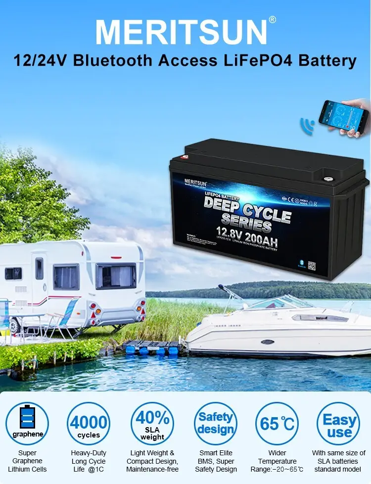 top bluetooth lithium battery supply for solar street light 2