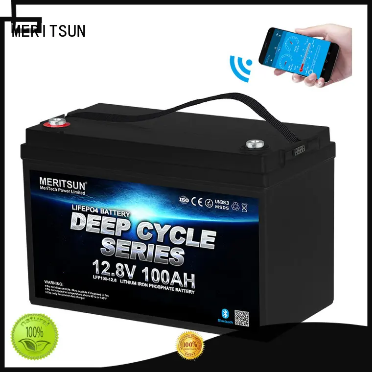MERITSUN high-quality lithium battery with bluetooth company for robot 1