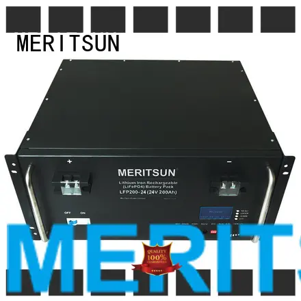 MERITSUN lifepo4 lithium residential energy storage systems factory direct supply for residential 1