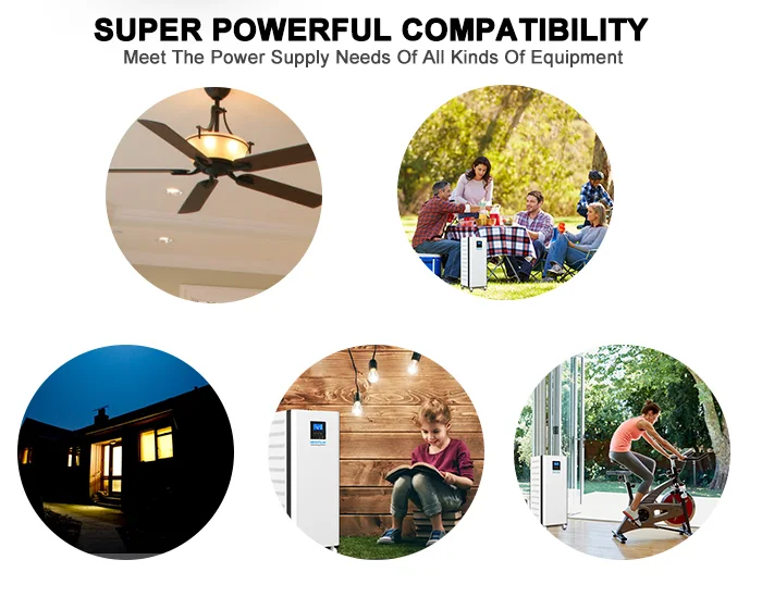 MERITSUN home battery backup with good price for family 7