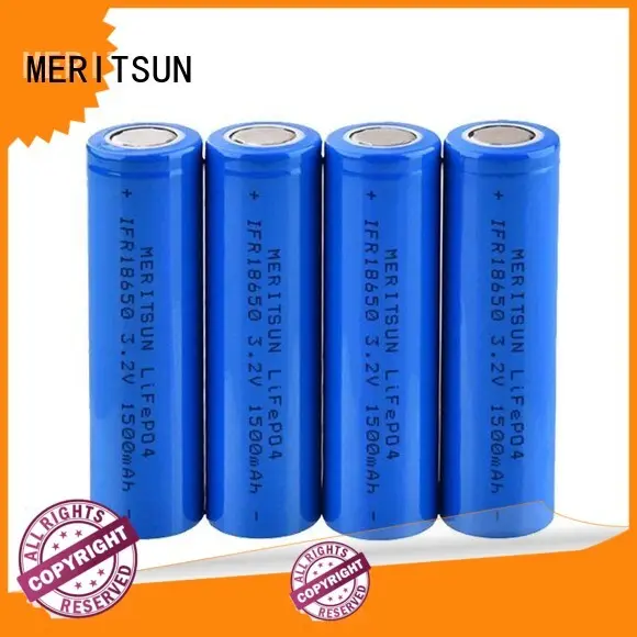 MERITSUN 18650 li ion cells factory direct supply for power bank 1