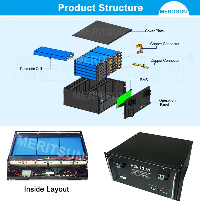 MERITSUN solar ess energy storage system customized for base transceiver station 4