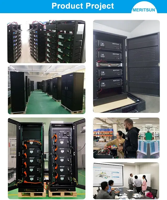MERITSUN solar ess energy storage system customized for base transceiver station 7