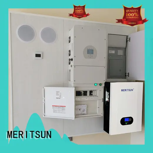 MERITSUN home battery system OEM for buildings 1