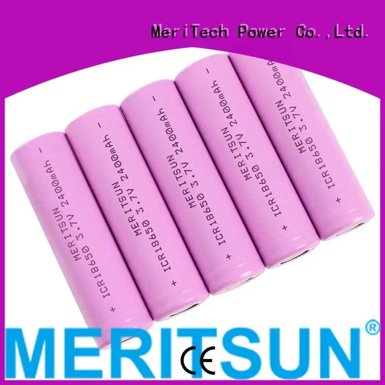 MERITSUN long-run cost 18650 lithium ion cells factory direct supply for solar 1