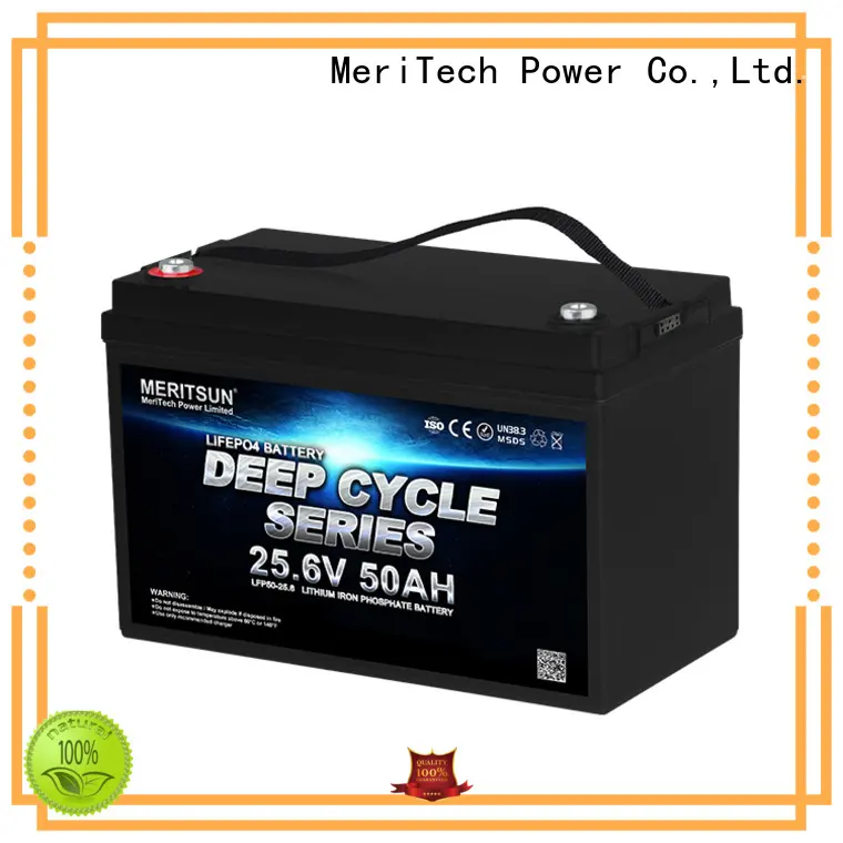 MERITSUN app bluetooth control lifepo4 battery pack wholesale for villa 1