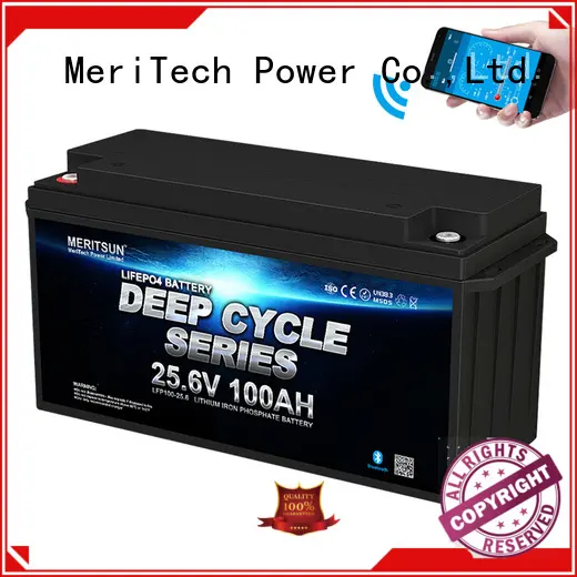 MERITSUN custom lithium battery with bluetooth supply for robot 1