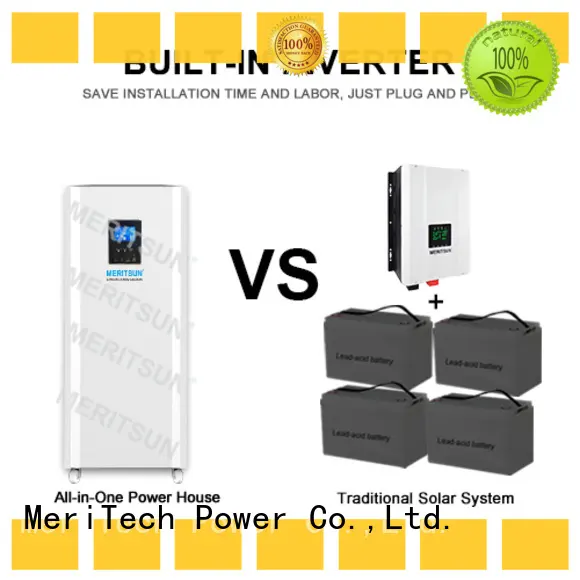 MERITSUN durable house power battery manufacturer for TV 1