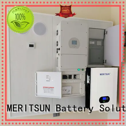 MERITSUN safe design Powerwall (Hybrid Grid ESS) customized for energy storage 1