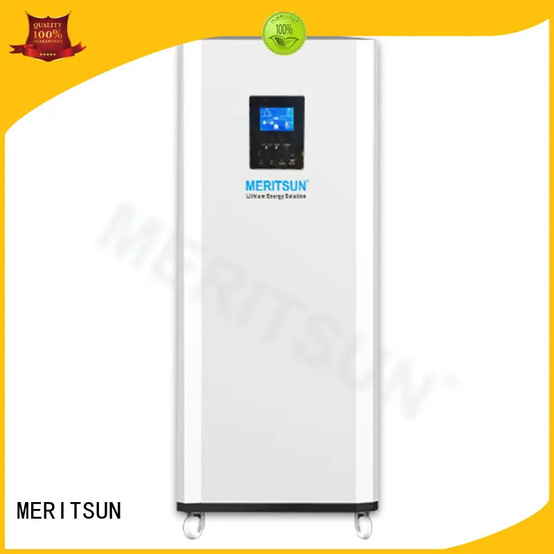 MERITSUN rechargeable home battery backup series for TV 1