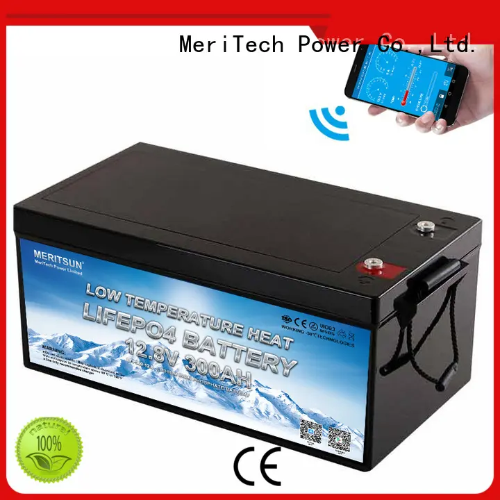MERITSUN best low temperature lithium ion battery for business for streetlight 1