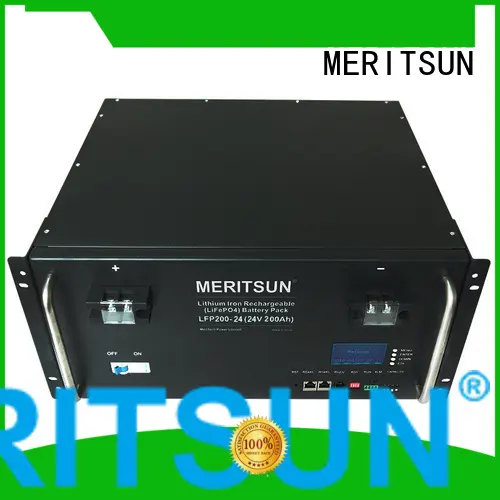 MERITSUN reliable electrical energy storage systems supplier for base transceiver station 1