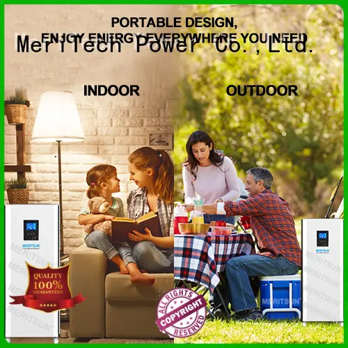 MERITSUN rechargeable house power battery wholesale for picnic 1