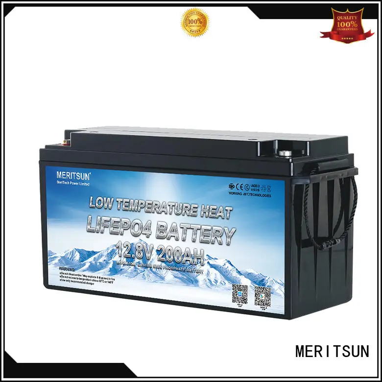 MERITSUN wholesale lithium battery low temperature supply for streetlight 1
