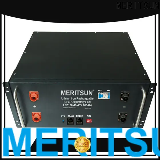 MERITSUN long lasting battery energy storage system manufacturing for base transceiver station 1
