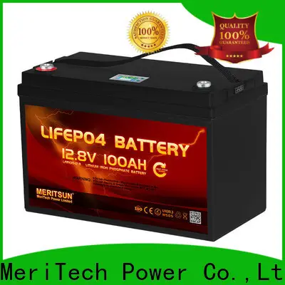 MERITSUN lifepo4 battery 12v customized for house 1