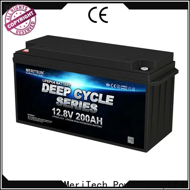 MERITSUN high-quality lithium iron phosphate battery series for home use 1