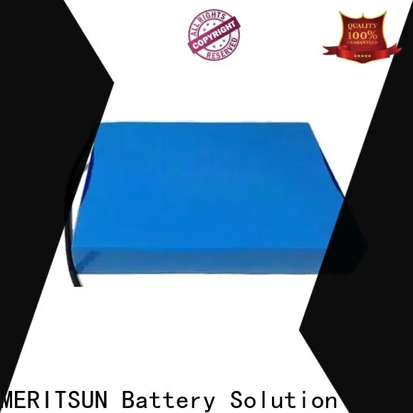 MERITSUN lithium battery for solar lights customized for LED light 1