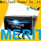 MERITSUN bluetooth lithium battery supply for solar street light 1