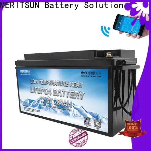 MERITSUN latest lithium battery low temperature company for car 1