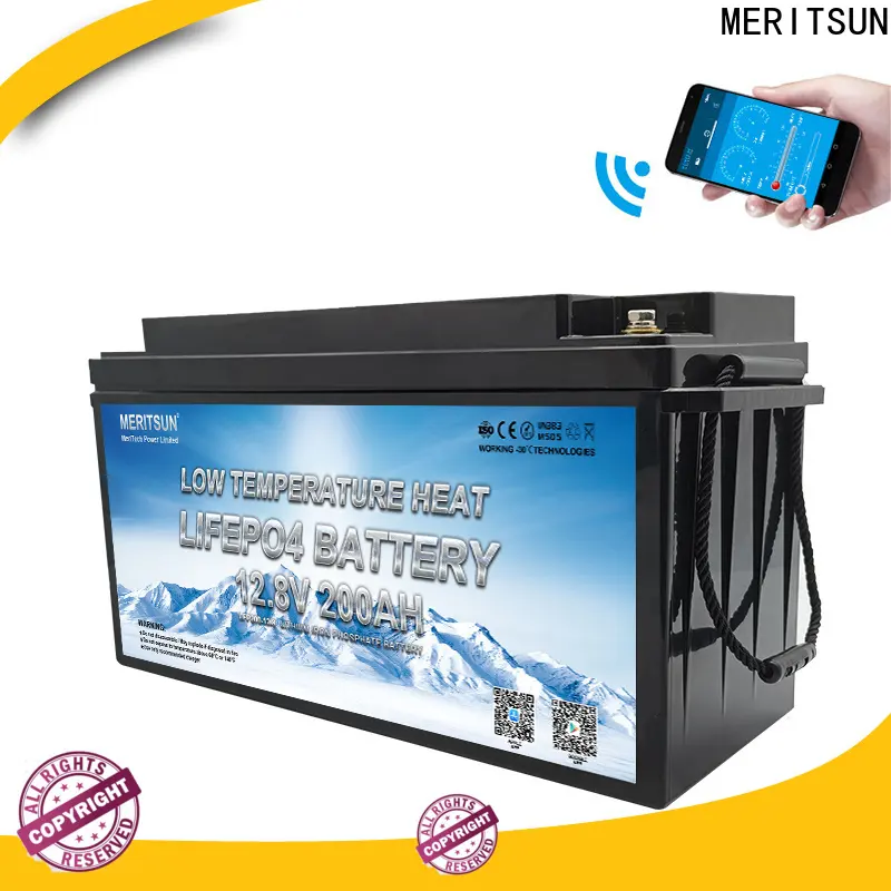 MERITSUN new low temperature lithium battery manufacturers for robot 1