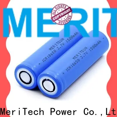MERITSUN 18650 high drain battery customized for solar 1