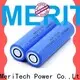 MERITSUN 18650 high drain battery customized for solar 1