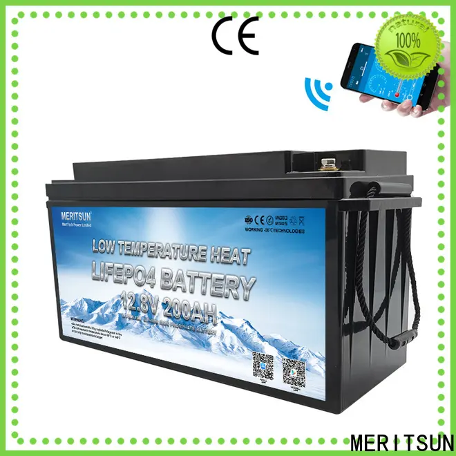 MERITSUN low temperature li-ion battery for business for house 1