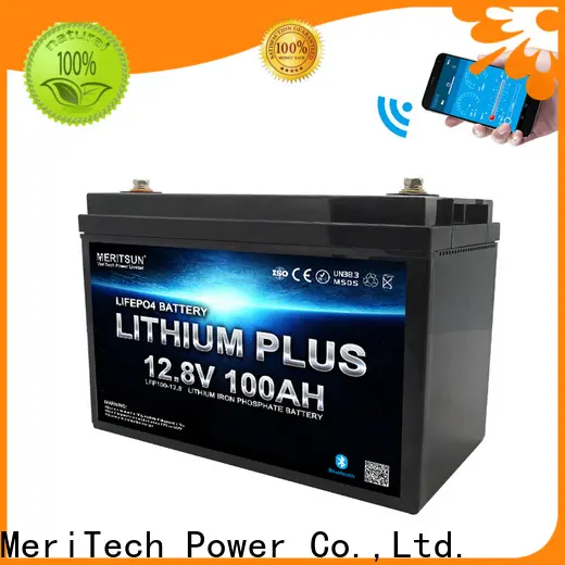 MERITSUN lithium battery with bluetooth factory for boat1 1