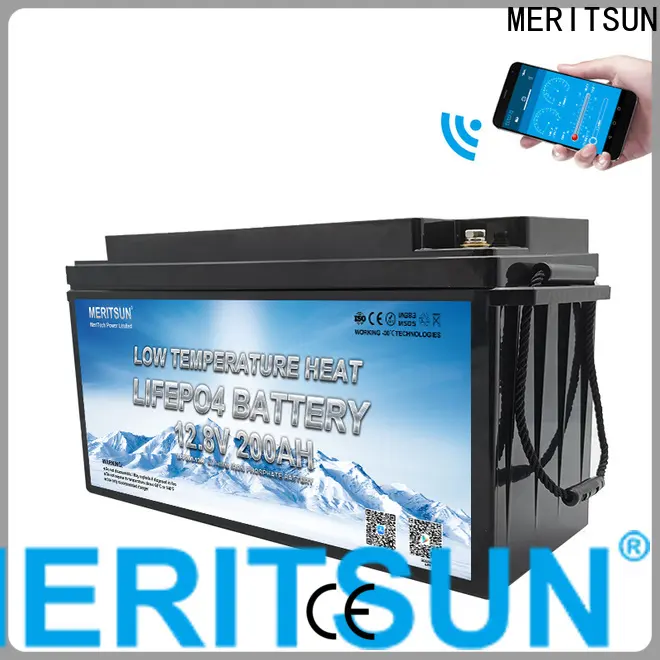 MERITSUN top low temperature lithium ion battery for business for house 1