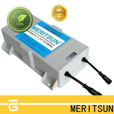 MERITSUN custom lithium battery for solar lights customized for LED light 1