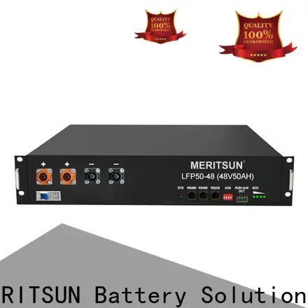 MERITSUN lifepo4 lithium storage battery systems factory direct supply for residential 1