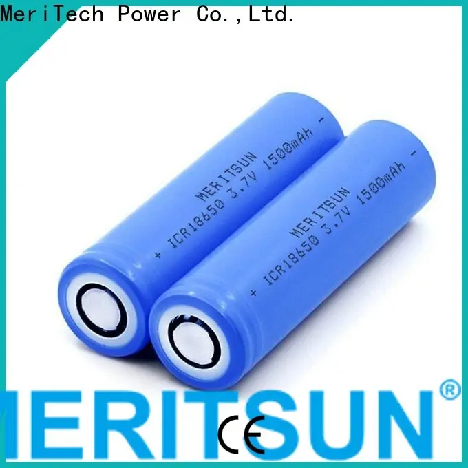 MERITSUN 18650 li ion cells with good price for telecom 1