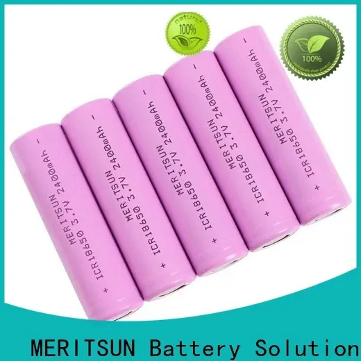 MERITSUN custom 18650 high drain battery factory direct supply for flashlight 1