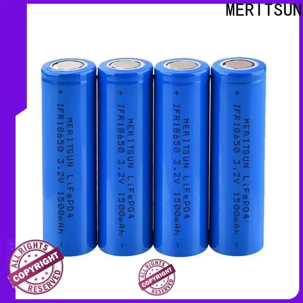 MERITSUN 18650 battery cell customized for flashlight 1