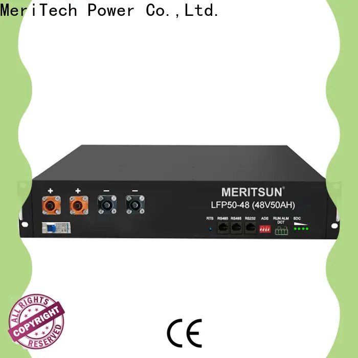 MERITSUN smart charging storage battery systems factory direct supply for commercial 1
