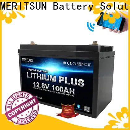 MERITSUN bluetooth lithium battery supply for robot1 1