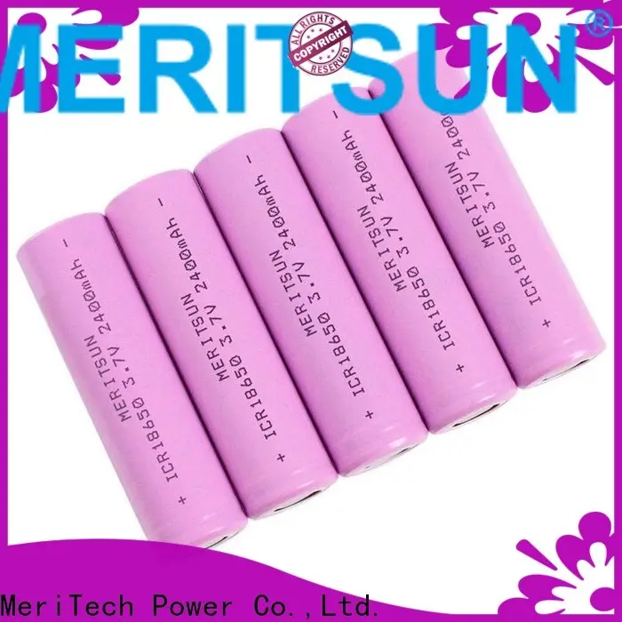 MERITSUN wholesale cheap 18650 batteries with good price for telecom 1
