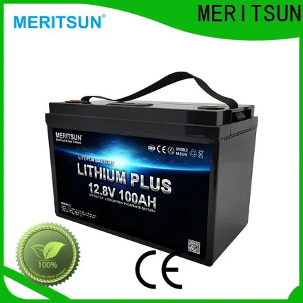 MERITSUN custom lithium iron battery customized for building 1
