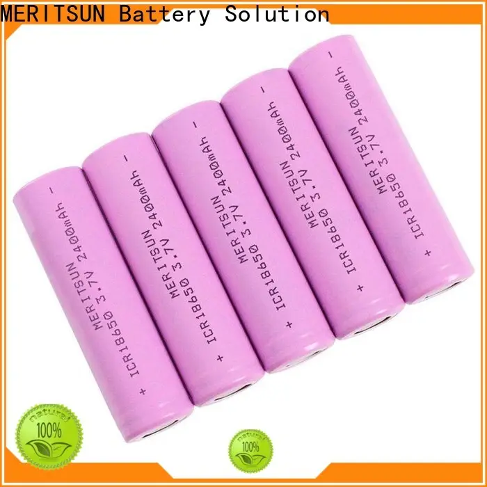 MERITSUN new 18650 battery cell with good price for electric vehicles 1